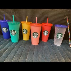 Starbucks Color-Changing and Confetti Cups